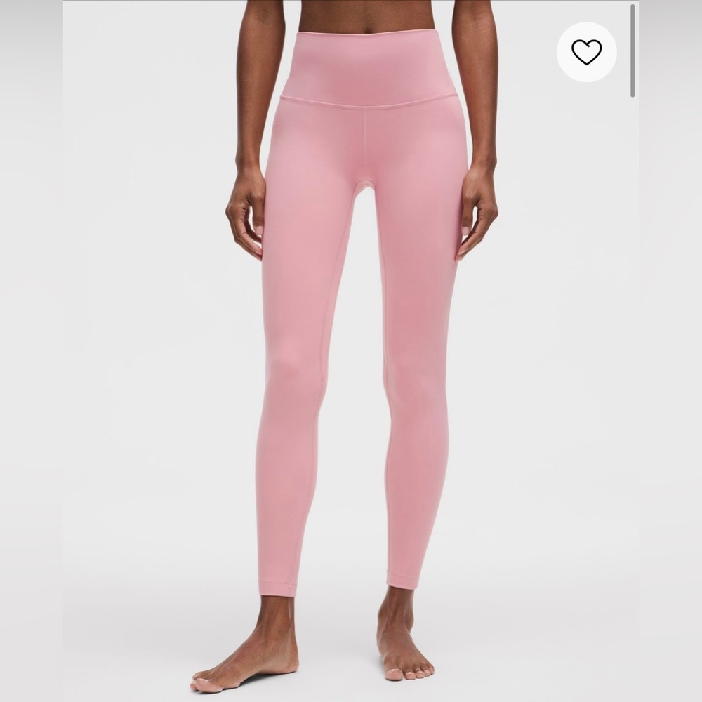 Lululemon align leggings 28” I’m color vita pink